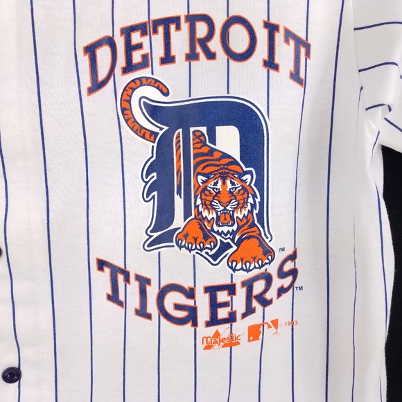 Vintage Majestic Detroit Tigers Jersey Mens XL - Picture 2 of 5